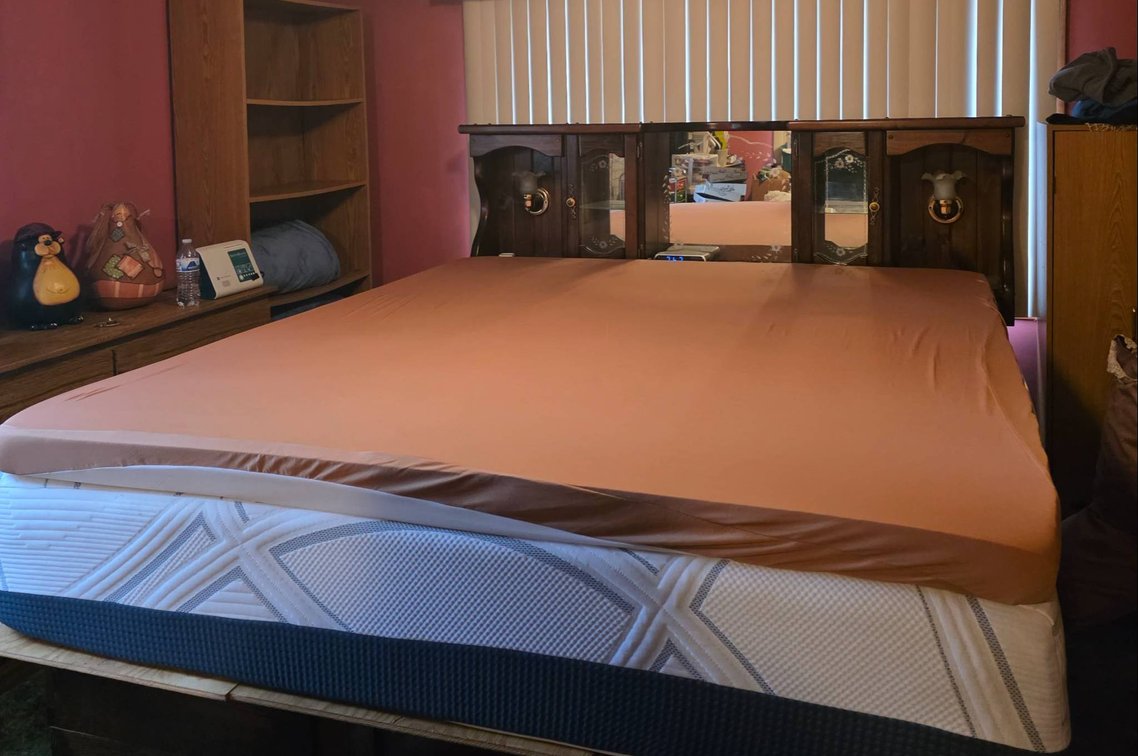 California King Memory Foam Mattress Topper