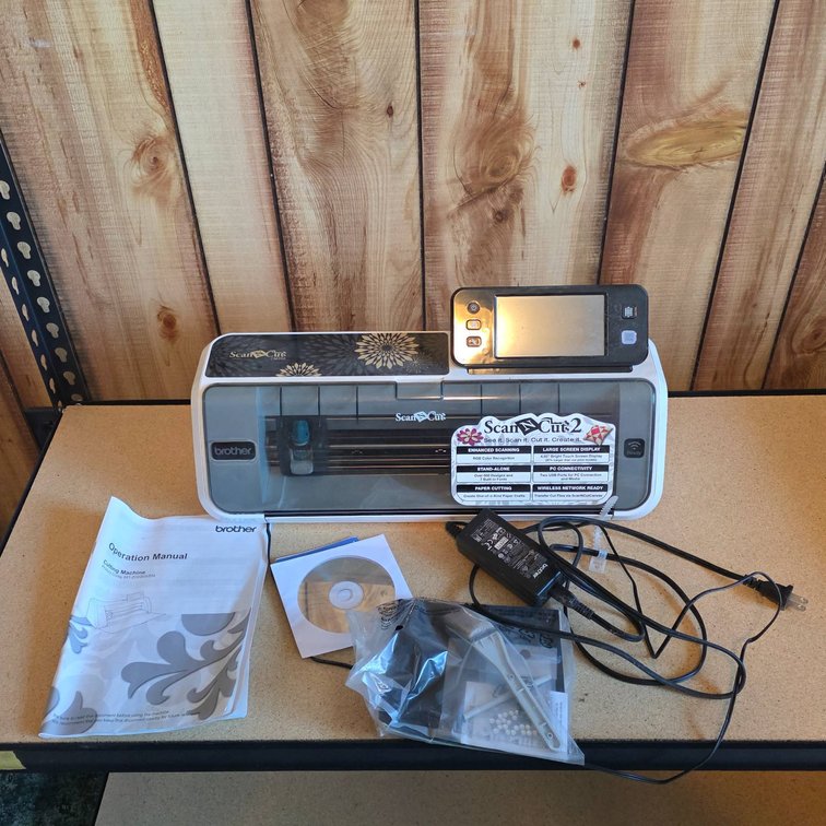 Brother ScanNCut CM350 Cutting Machine with Accessories and Manual