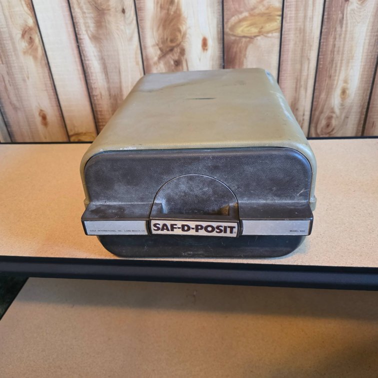 Saf-D-Posit Lockable Security Storage Container