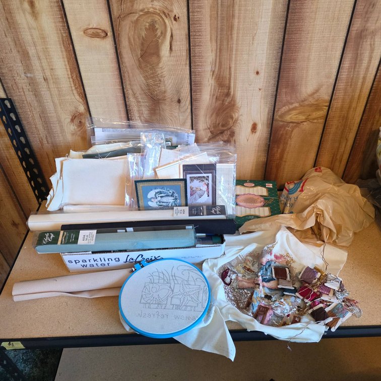 Cross-Stitching Supplies, Kits, and Fabrics