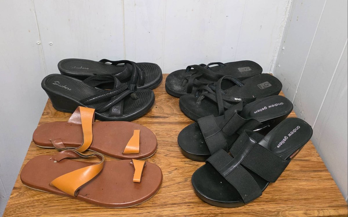 Four Pairs of Women’s Footwear inc. Tevas