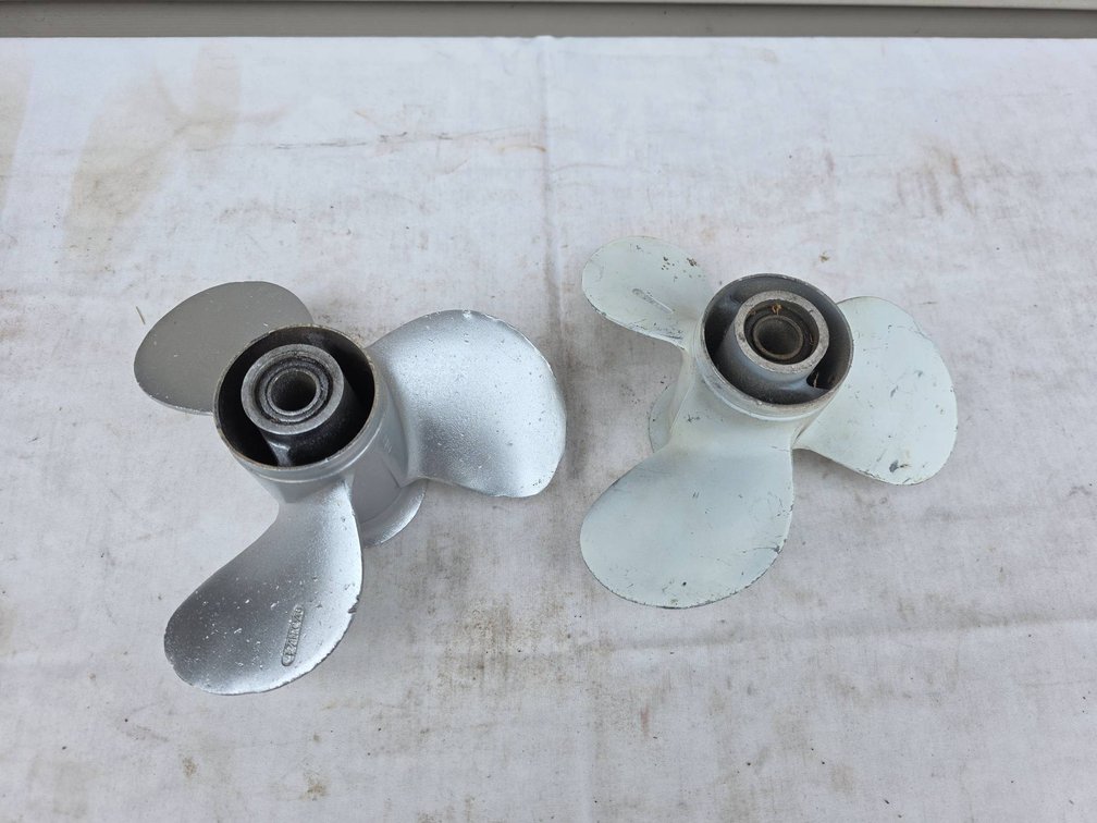(2) 9 7/8 x 10.5 Boat Propellers