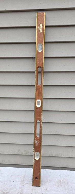 Mayes Brass and Wood 4ft Level