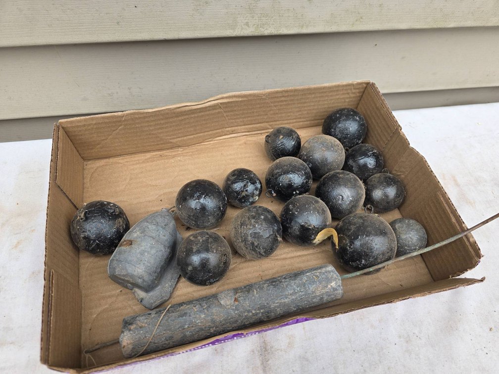 17pc Lake Superior Fishing Downrigger Weights