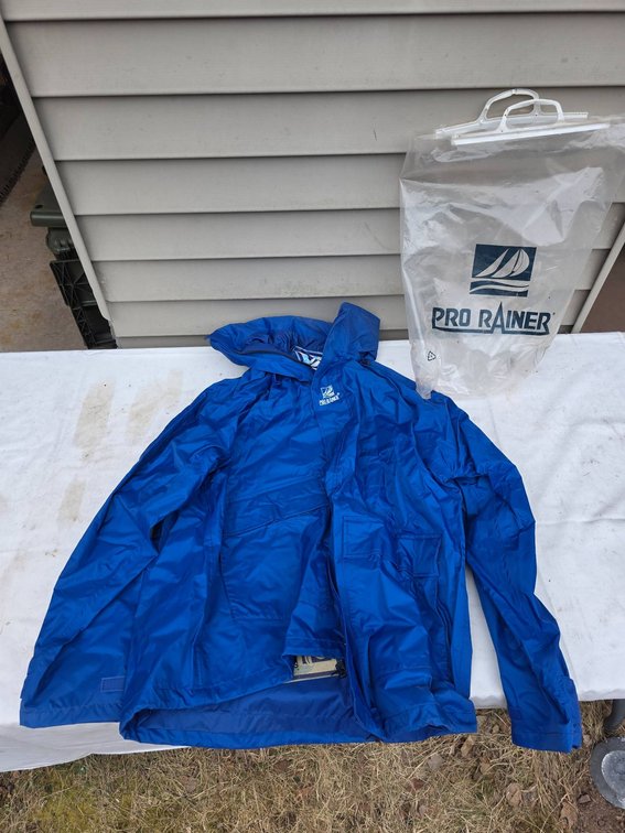 NWT Pro Rainer Channel Jacket Size XL in Blue