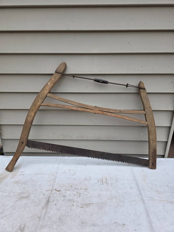 Antique Bow Saw with 28″ Blade