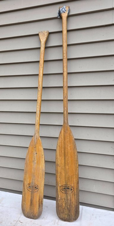 2pc Feather Brand Paddle Lot