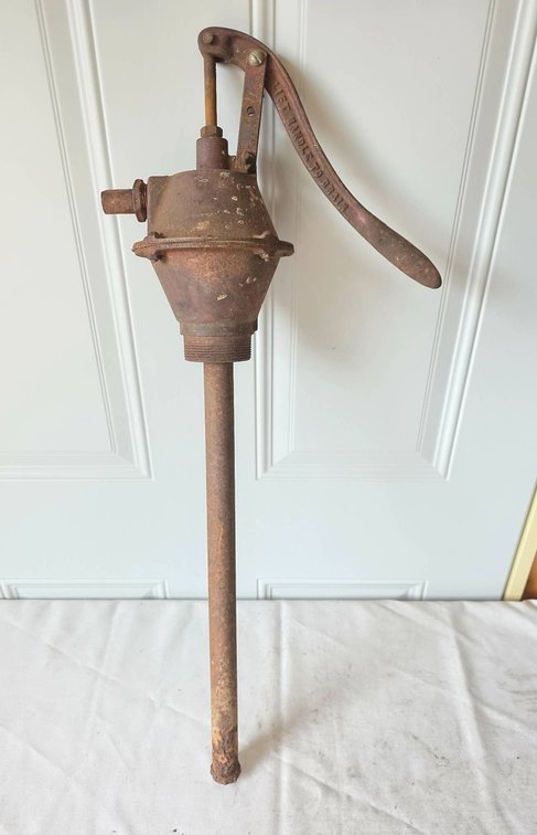 Antique Hycap Manual Water Pump, 27"