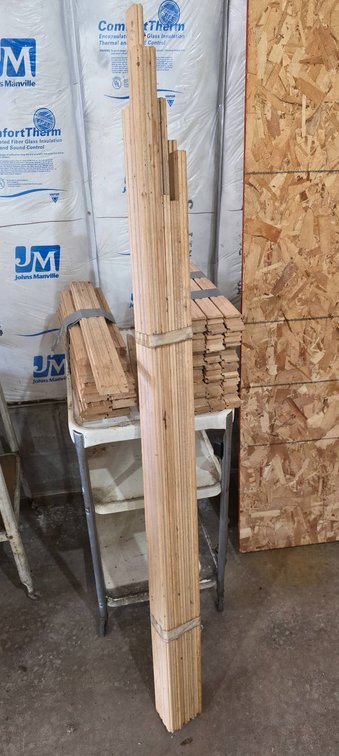 Oak Tongue-and-Groove Hardwood Flooring Lot