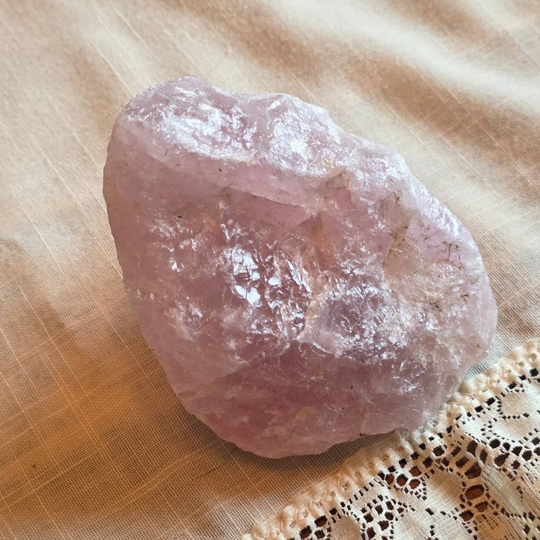  Rose Quartz Crystal Specimen