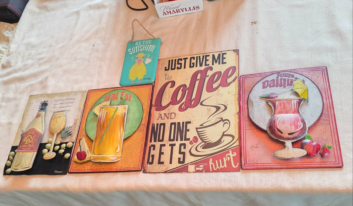 (5) Wall Signs/Plaques, "Be the Sunshine",