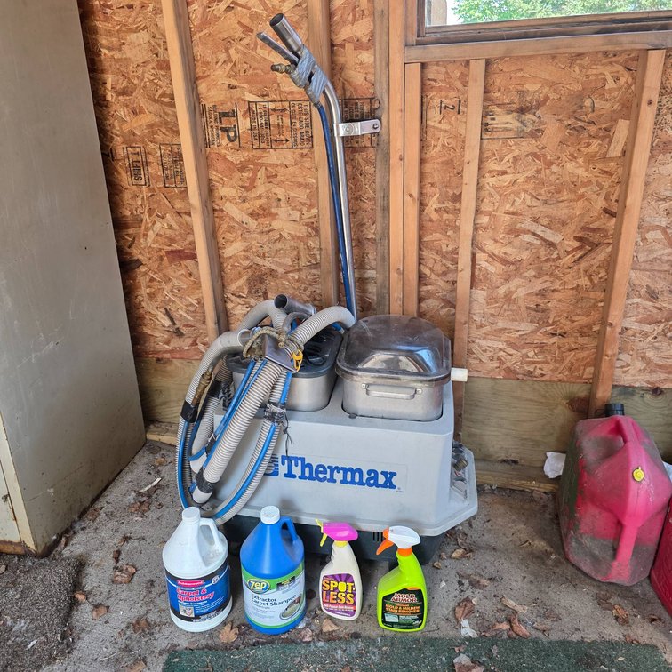 Thermax Heavy Duty Steam Floor and Carpet Cleaner, Model 17905, with Accessories