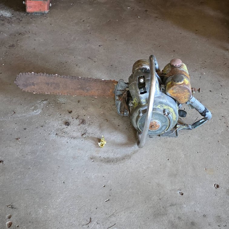 Old Chainsaw for Parts 