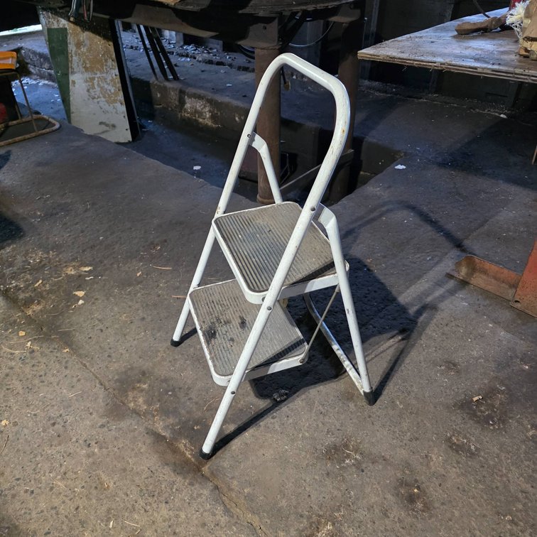 Folding Two-Step Stool