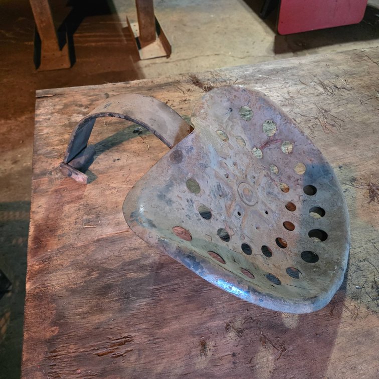 Metal Tractor Seat