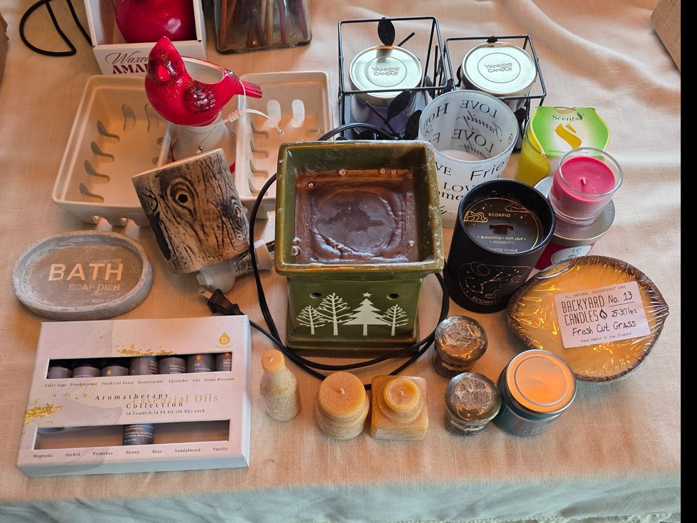 Candle and Aromatherapy Collection with 6" Wax Warmer