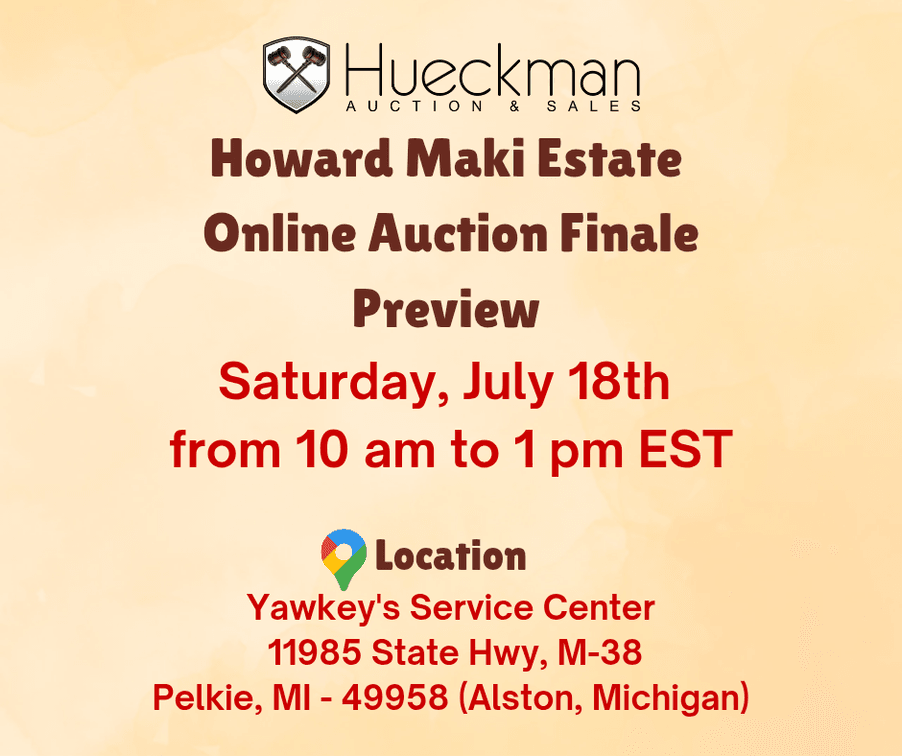 IN PERSON PREVIEW-----Saturday July 18th