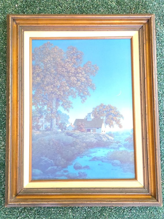 Maxfield Parrish "New Moon" Limited Edition Framed Canvas Print, 21" x 27"