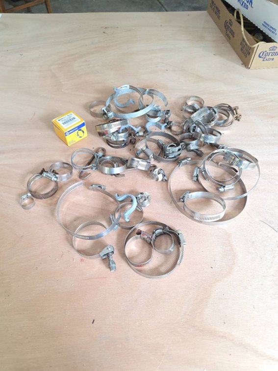 Metal Hose Clamps Including NAPA Proformer