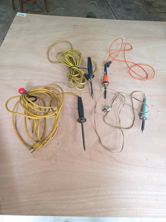 Soldering Guns, General Electric and Black & Decker, Working Condition
