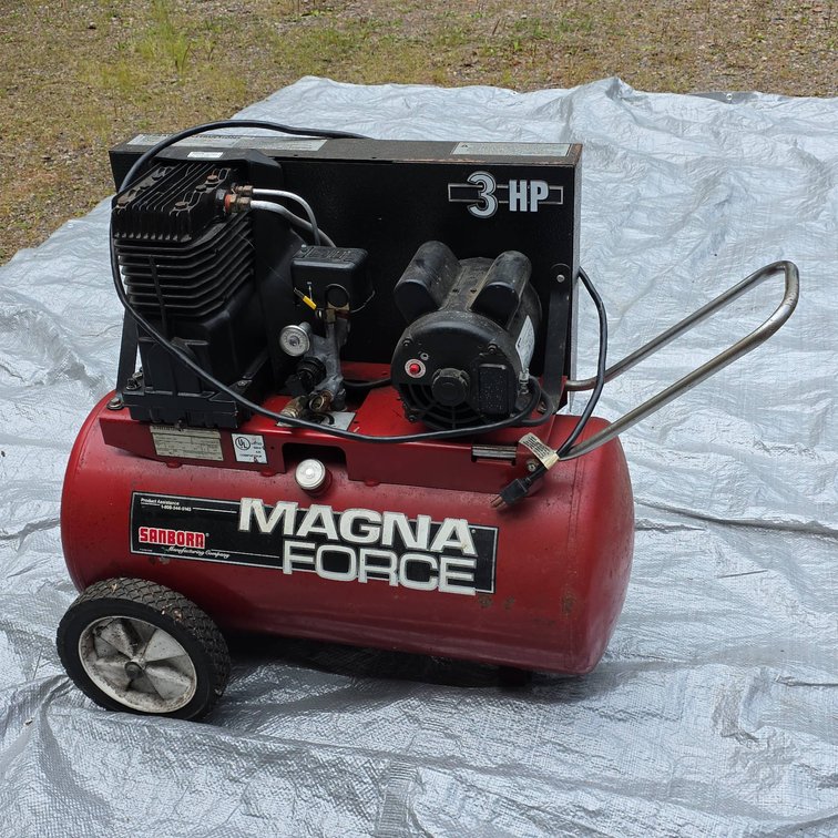 Sanborn Magna Force 3-HP Air Compressor Model M109CL300-20