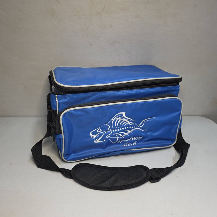 OpenWater 606 The Largo Blue Tackle Bag With Four 370-Size Utility Boxes, 15" Wide