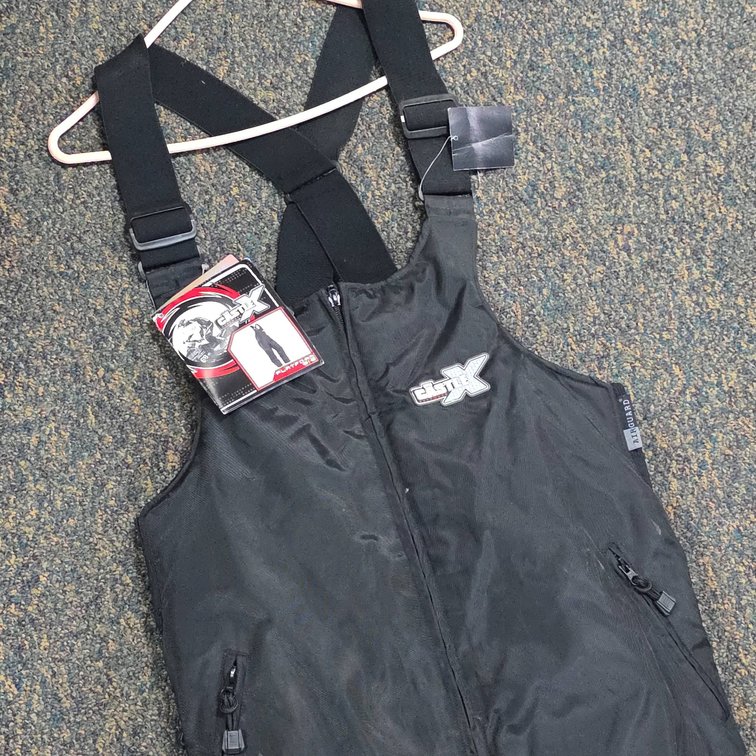 Castle X Platform Bib Ladies Medium Black, Unused, Part #73-2454 Insulated Snow Pants