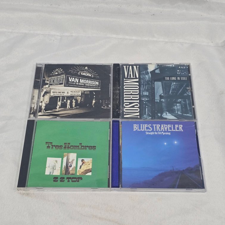 CD Lot: Van Morrison, ZZ Top 'Tres Hombres', Blues Traveler, Too Long In Exile