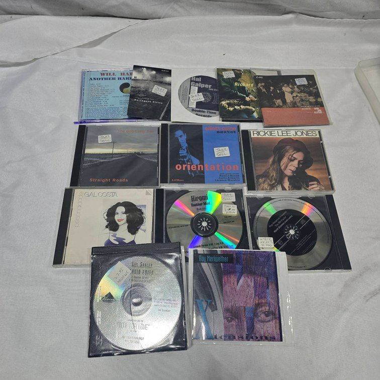 Jazz and Pop CD Lot Including Rickie Lee Jones, Richard Elliot, Gal Costa, More