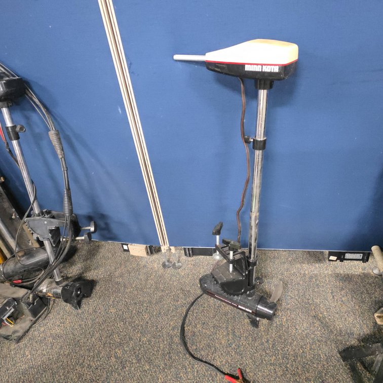 Minn Kota 65 Electric Trolling Motor, 28 lbs Thrust, 5 Speeds, Tested and Working, Weedless Design
