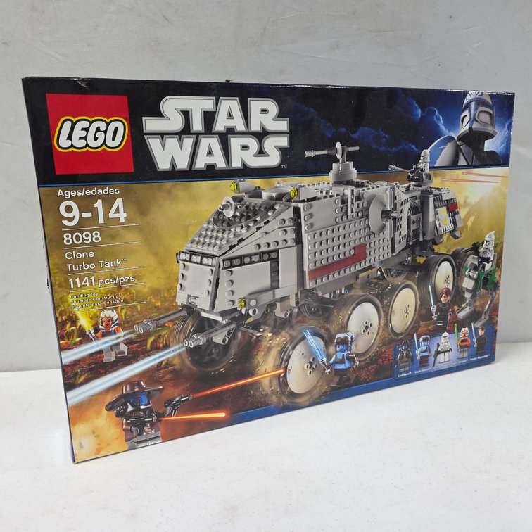 LEGO Star Wars Clone Turbo Tank 8098 Unopened Set With 1141 Pieces and Minifigures, Ages 9-14