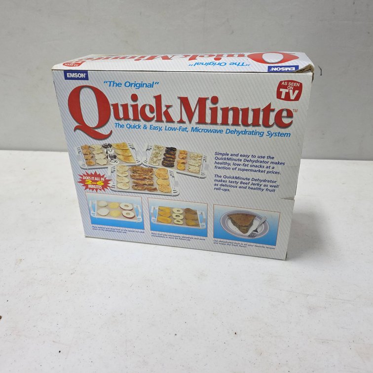 Emson The Original Quick Minute Microwave Dehydrating System 8 Pc Set As Seen On TV