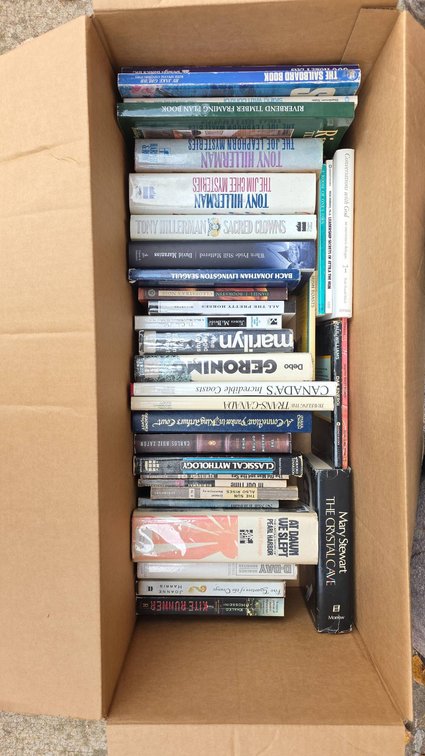 Fiction, Non-Fiction & Reference Books Incl. Tony Hillerman, Hemingway, Zafón, Stewart