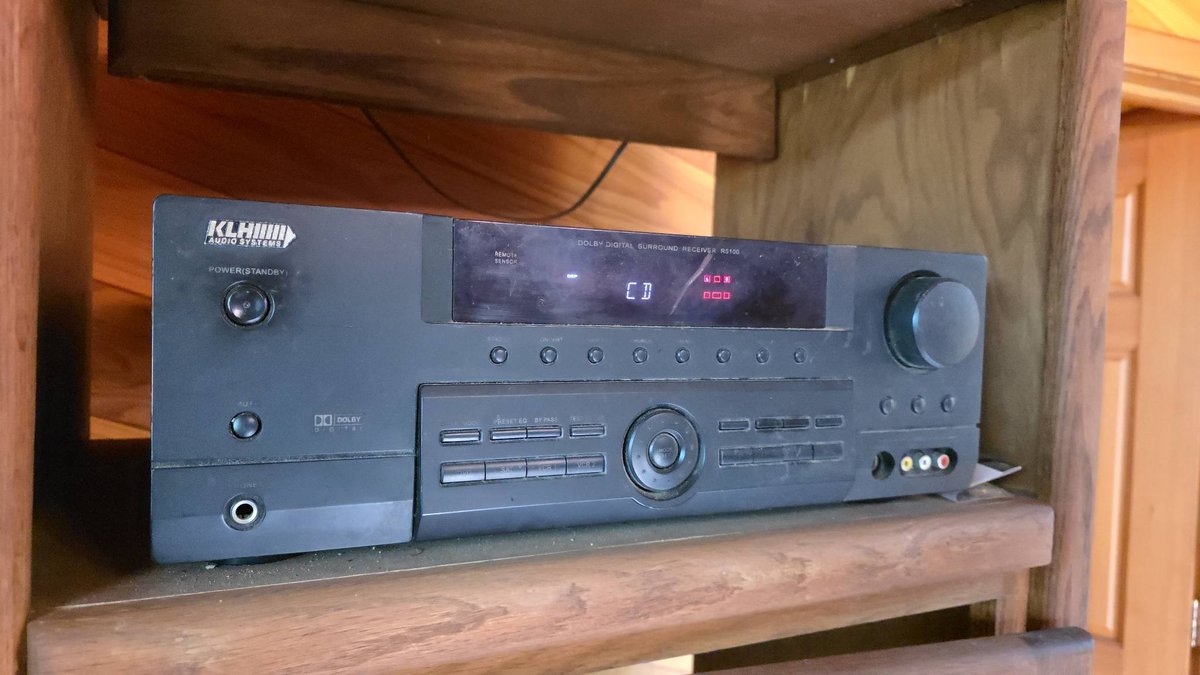KLH Audio Systems R5100 Dolby Digital Surround AV Receiver with Multiple Inputs/Outputs