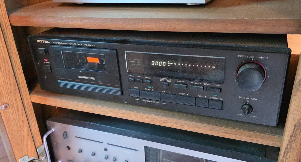 Rotel RD-965BX Stereo Cassette Tape Deck
