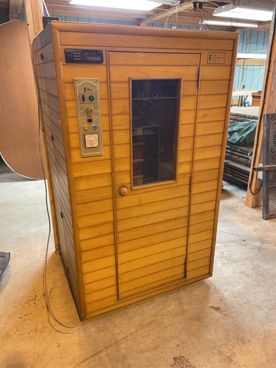 Health Wave Infrared Sauna With Control Panel and Audio (Breaker Switch Malfunction)