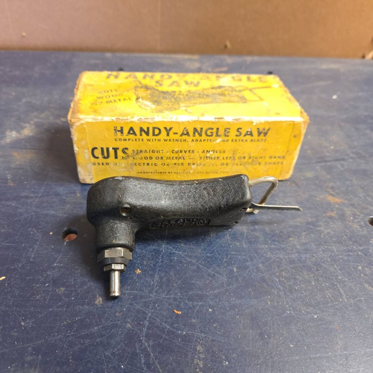 Kresling Handy-Angle Saw With Box, Extra Blades, Adapter, and Wrench