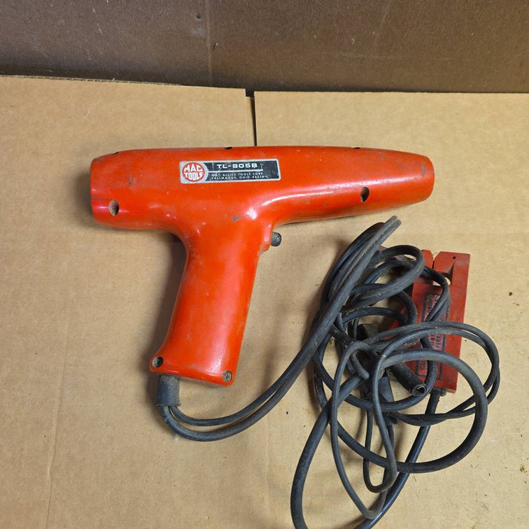Mac Tools TL-805B Timing Light Untested, With Probe, Switchable 6V/12V, Red Plastic Housing