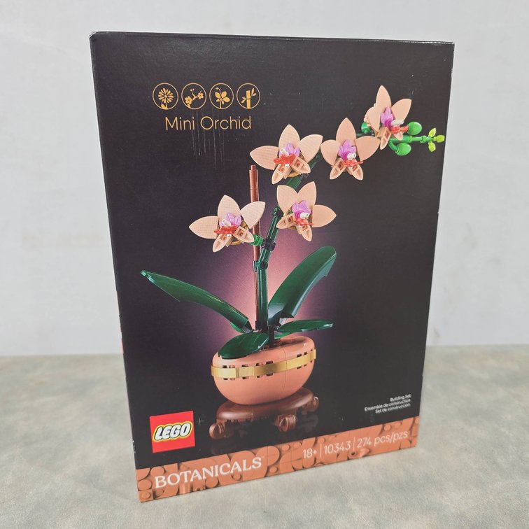 LEGO Botanicals Mini Orchid 10343 Unopened Building Set, New in Package