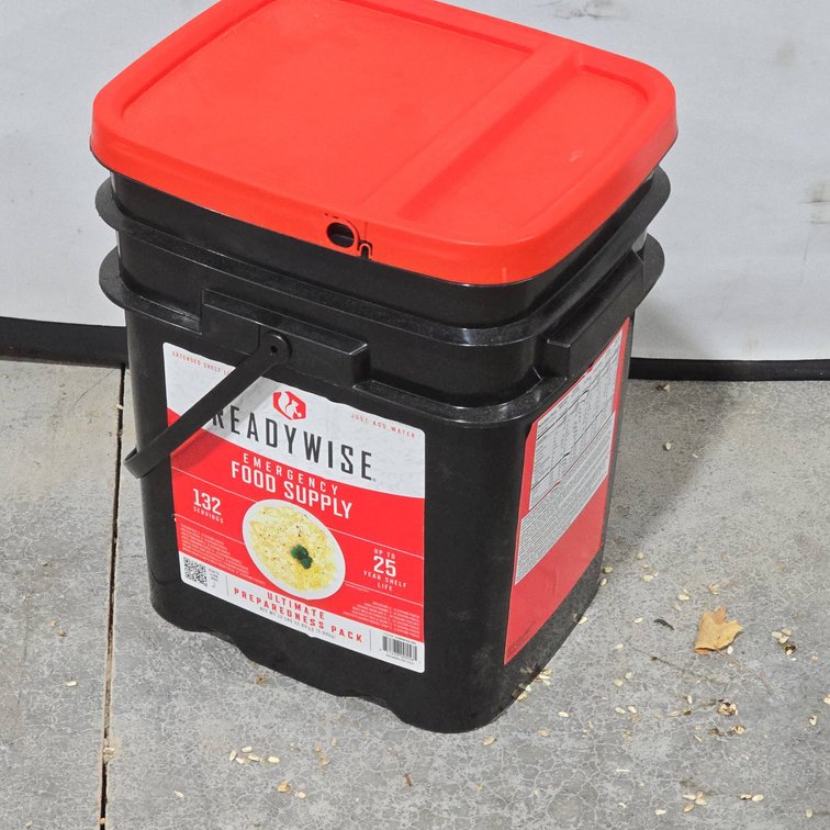 ReadyWise Emergency Food Supply, 132 Servings, 25-Year Shelf Life, Unopened Survival Storage Bucket
