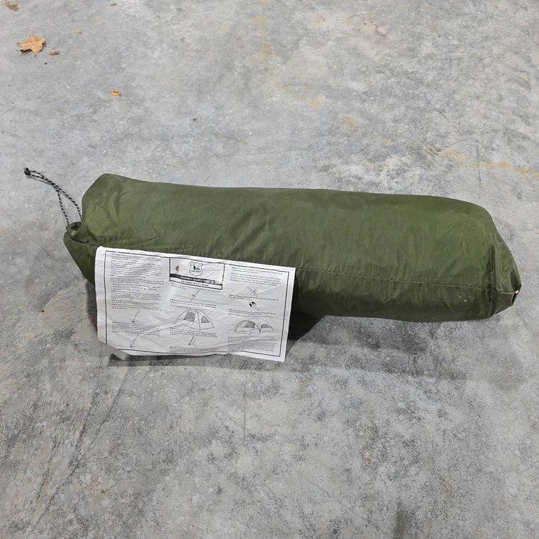 Field & Stream 8 ft x 7 ft Dome Tent with Poles and Instructions Included, Green Carry Bag