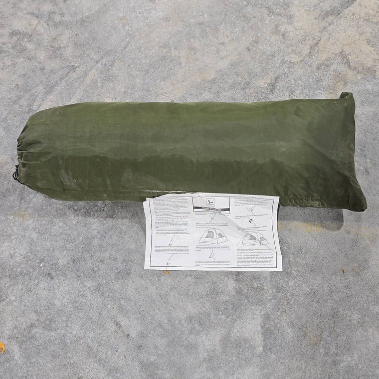 Field & Stream 8x7 Ft Dome Tent With Storage Bag and Assembly Instructions