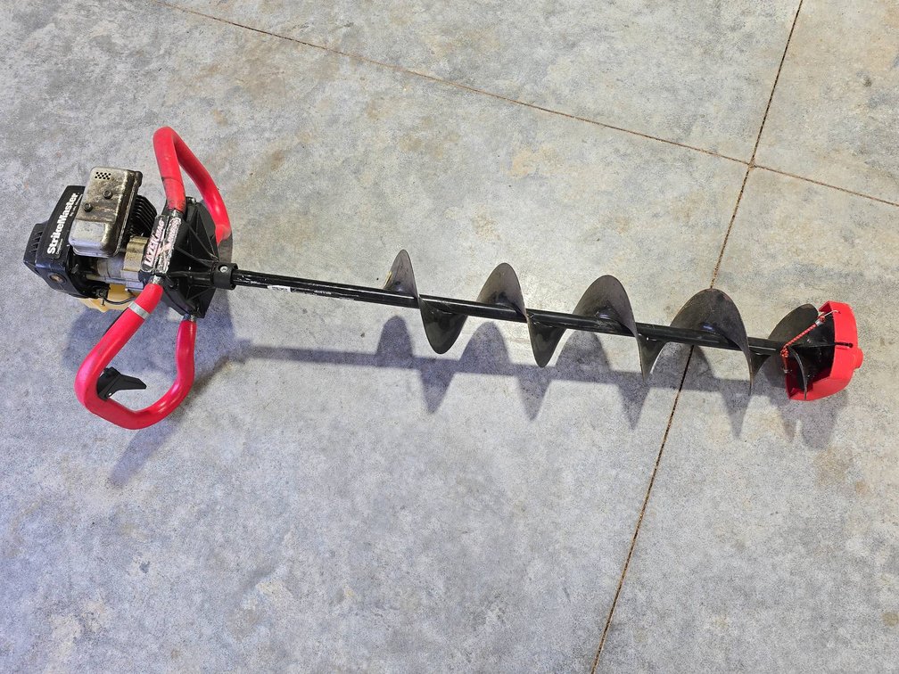 StrikeMaster Laser Mag Xpress 51in Gas Powered Ice Auger by Strike Master Corporation, Big Lake MN