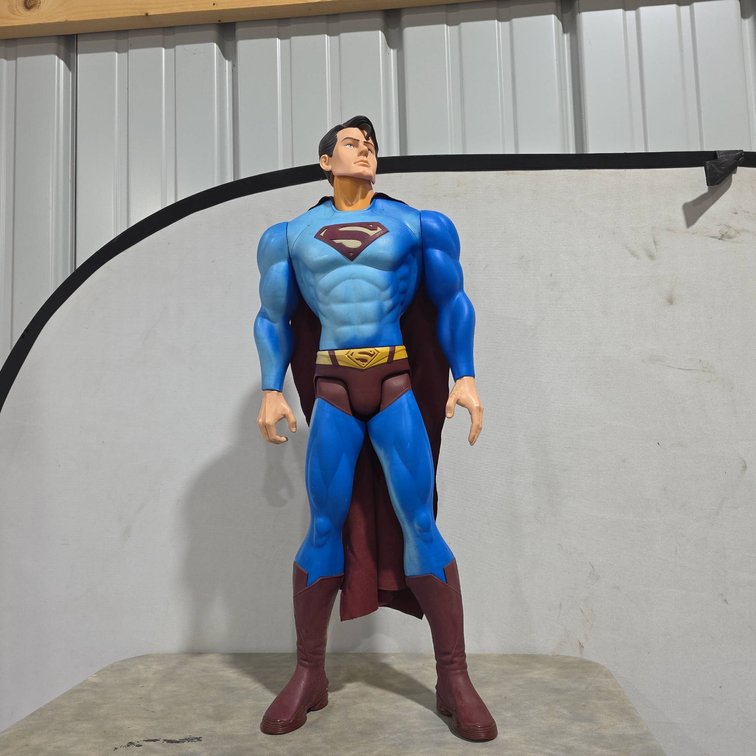 DC Comics Superman 30-Inch Action Figure with Articulated Arms, Legs, and Head Movements