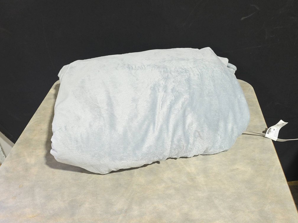 Sunbeam Queen Size Electric Blanket with Digital Control, Tested Working, Soft Microfiber Material