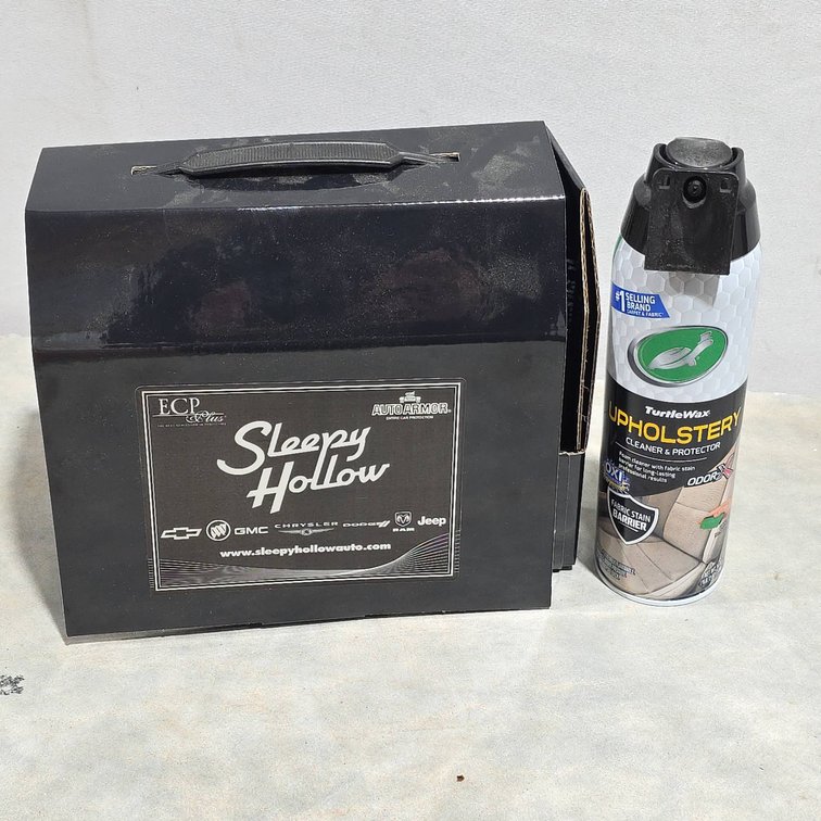 Sleepy Hollow Auto Car Detailing Lot With Auto Armor Cleaners and Turtle Wax Upholstery Cleaner Odor X