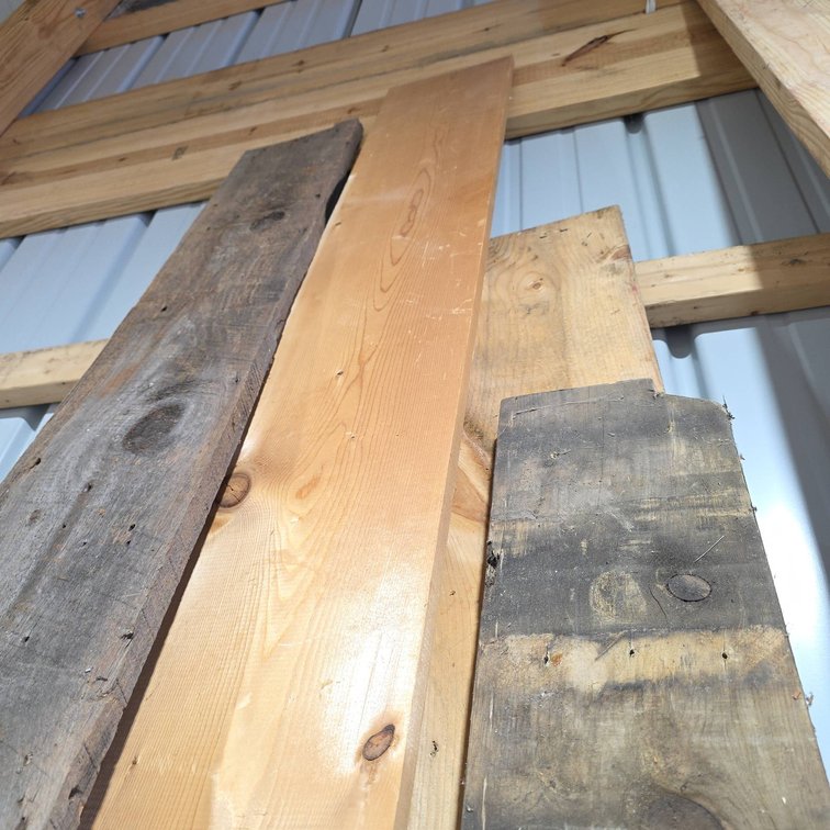 Wormwood 1x9 Board, 11 ft 1x10, 9 ft 2x10, 7 ft 2x8 Boards
