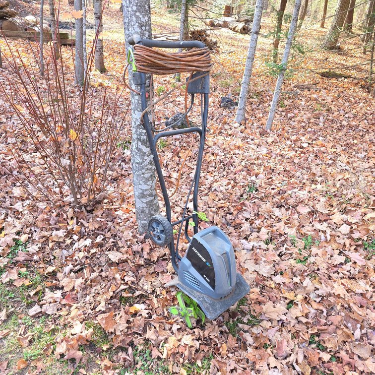 Earthwise 10 Amp Electric Tiller with Cord, Tested and Working