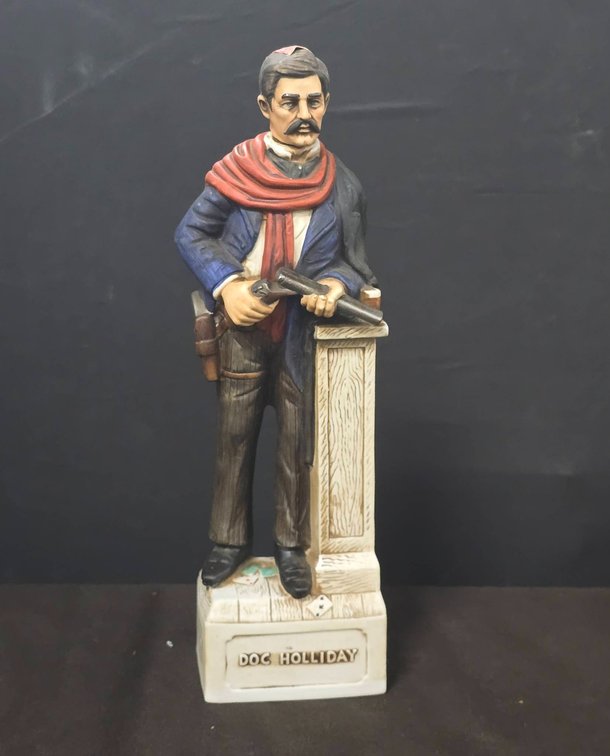 Doc Holliday Americana Porcelain Figurine by McCormick Distilling Company