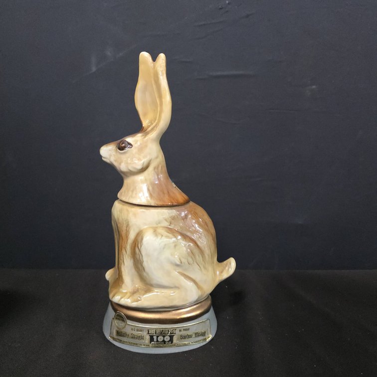 Regal China Texas Jack Rabbit Decanter 1971, by James B. Beam Distilling Company